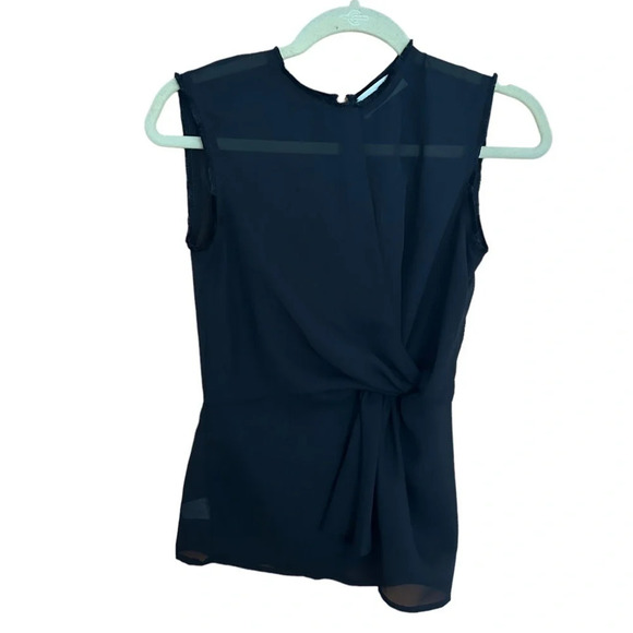 YIGAL AZROUEL TWISTED BLOUSE - Picture 2 of 5